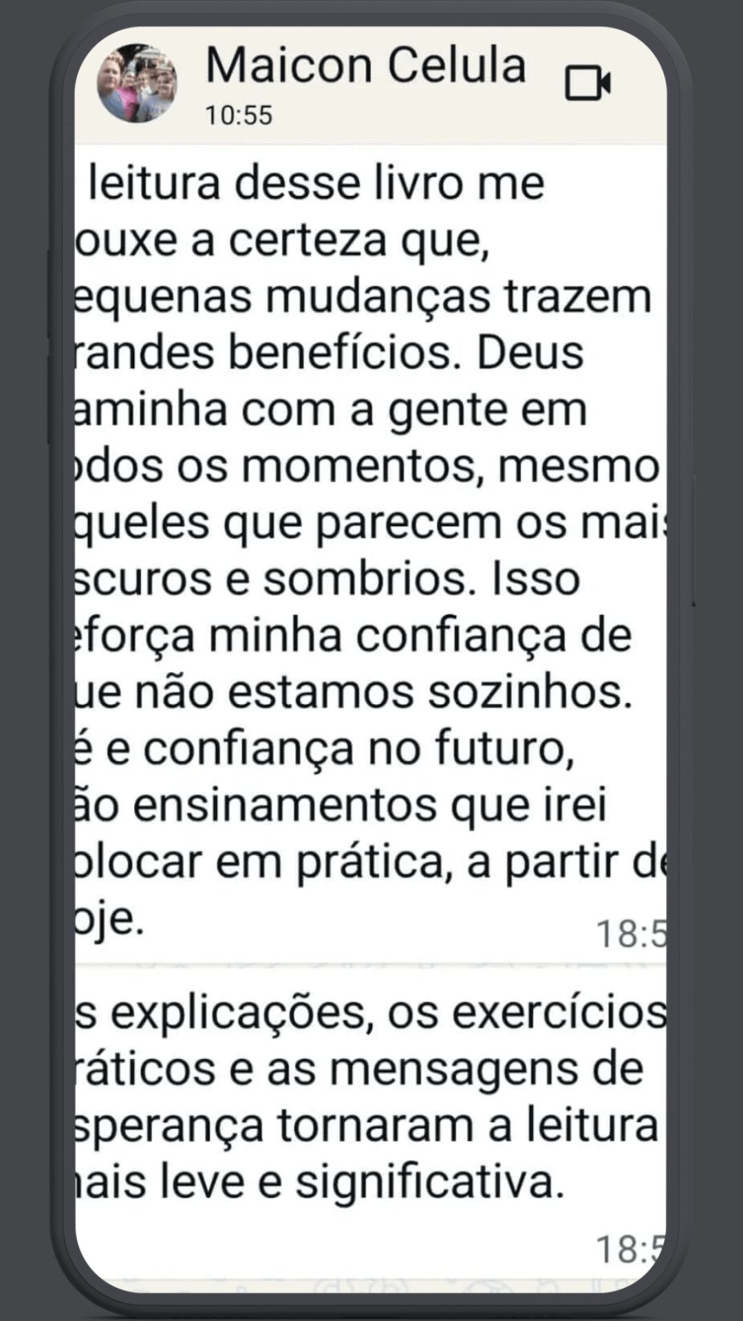 Depoimento Maicon